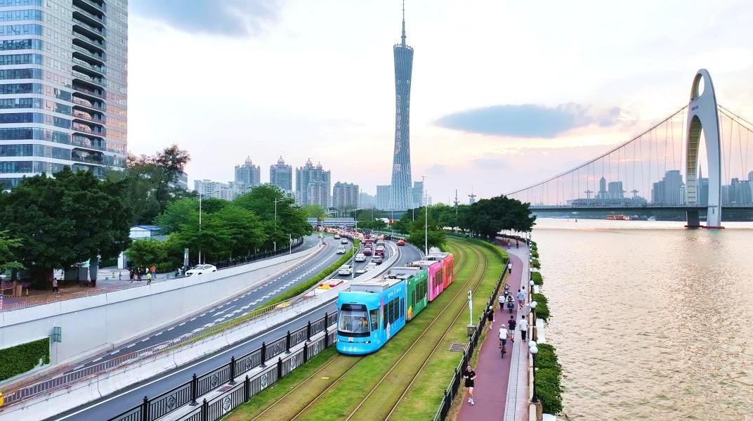 广州动起来丨十五运会元素焕发广州城市活力
